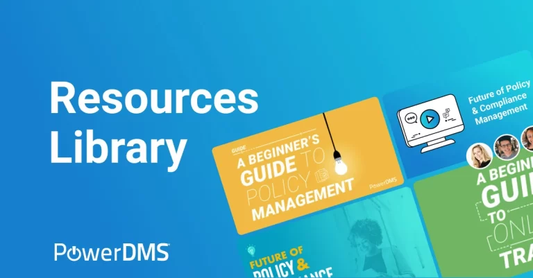 PowerDMS General Orientation and Resources