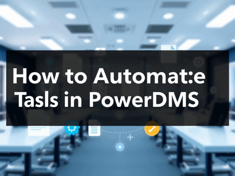 How to Automate Tasks in PowerDMS